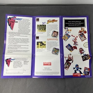 CAP-NES-US-4 Capcom Crazy Club Poster Nintendo NES nur Bedienungsanleitung 002 - Bild 1 von 5