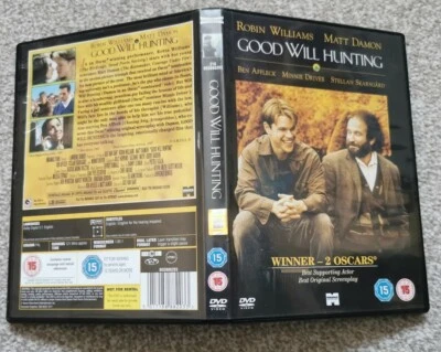 Good Will Hunting Dvd Film Movie Robin Williams, Matt Damon, Ben Affleck - Image 1 of 2