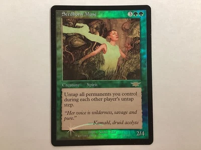 MTG Legions SEEDBORN MUSE Foil LP (BIN) Graded Power - Image 1 of 2