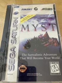 Myst (Sega Saturn, 1995) Factory Sealed