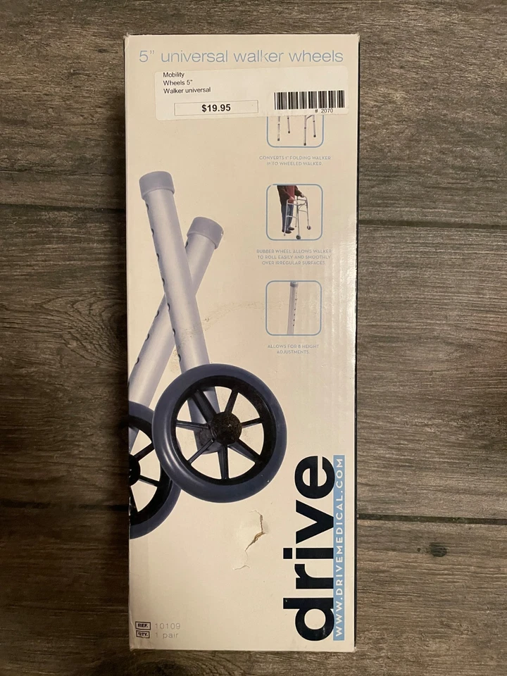 Ruedas andadores universales 5" Foto 1 de 1