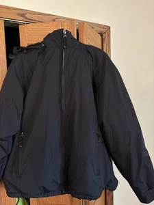 Nordic Track Thermo Jacke Herren Large Winter schwarz Fleece gefüttert XL 46-48 - Bild 1 von 5
