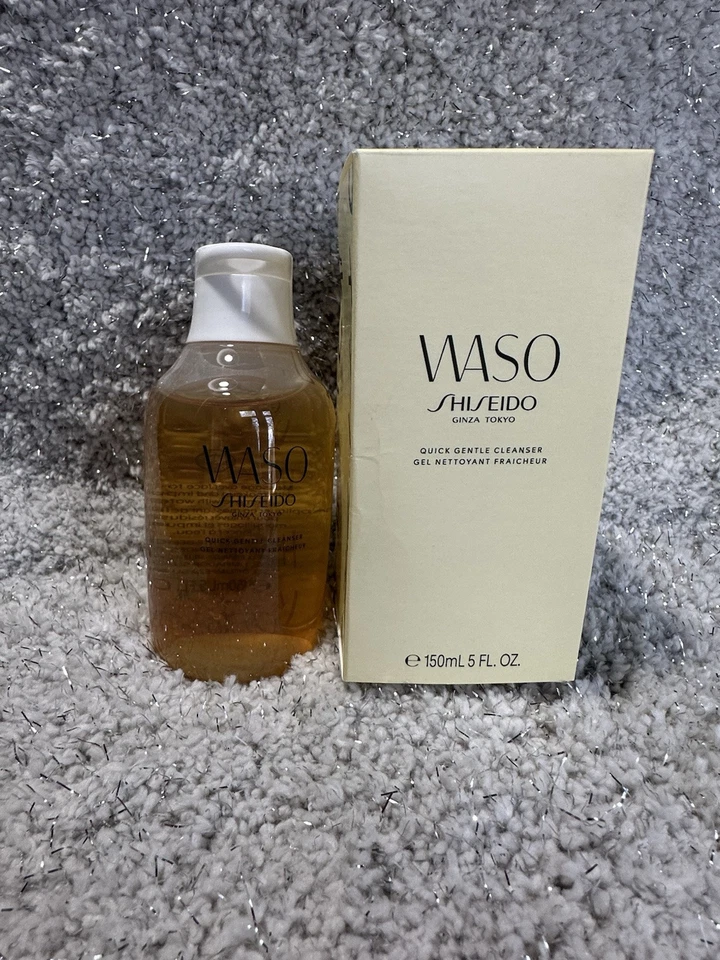 Limpador suave rápido Shiseido WASO | F/S 5 oz e novo na caixa - Imagem 1 de 1