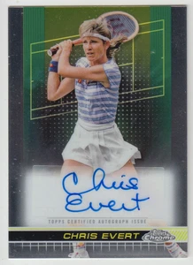 2024 Topps Chrome Tennis USA Chris Evert Autograph Auto Hall of Fame - Picture 1 of 4