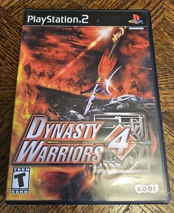 Dynasty Warriors 4 (Sony PlayStation 2, 2003) CIB mit Handbuch und Reg Card  - Bild 1 von 3