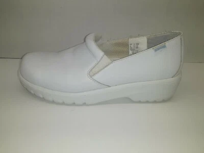 Zuecos sin cordones de cuero de enfermera Cherokee Rocker Workwear - para mujer talla 9 M **USADOS EN EXCELENTE ESTADO** Foto 1 de 4