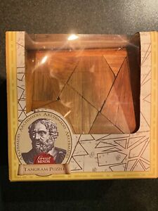 Archimedes Tangram Puzzle. Great Minds Wooden Puzzle