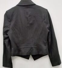 Amanda+Chelsea Women's Stretch Button-Up Black Size 10P Jacket
