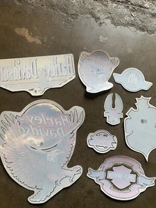 Vintage Harley Decal Sticker Lot 1970's Panhead Shovelhead Ironhead Chopper - Picture 1 of 6