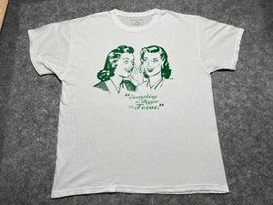 Whispering Ladies Everything IS Bigger In TEXAS White Harriton XL Funny Shirt - Picture 1 of 9