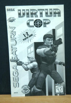 VIRTUA COP MANUAL ONLY (SEGA SATURN) NTSC-U/C - Image 1 of 2