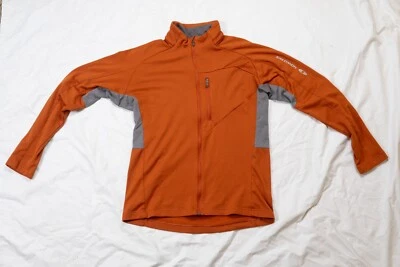 Camisa polar manga larga Salomon ActiTherm Performance M | naranja mediana para hombre Foto 1 de 4