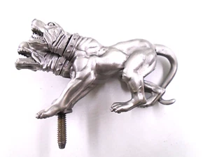 very rare cerberus, 3-headed dog, greek mythology car hood ornament - Picture 1 of 6