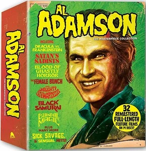 AL ADAMSON: Masterpiece Collection Blu-ray Box Set | SEVERIN Horror | FUERA DE IMPRENTA SELLADO - Imagen 1 de 2