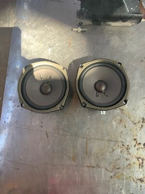 2008-2014 Cadillac CTS COUPE SET REAR DOOR SPEAKER BOSE 6" 25725733  OEM - Image 1 of 4