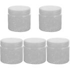 5 Bottles Thermal Beads for Teeth Poly Thermoplastic Crystal Clay