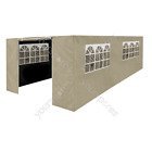 Sealey Dellonda Premium Side Walls/Doors/Windows for Gazebo/Marquee, Fits 3 x 6m