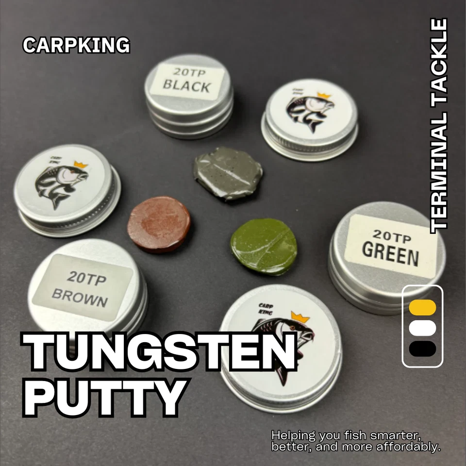 Wolfram Rig Kitt in einer Dose - 3 Farben - 20g (Preis-Leistungs-Verhältnis von Carp King)  - Bild 1 von 1