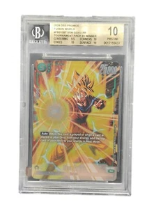 BGS 10 Son Goku FB01-087 - Dragon Ball Fusion World - Tournament Winner Alt Art - Picture 1 of 1