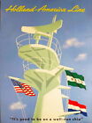 97338 Holland America Line Oceanliner Cruise Ship Decor Wall Print Poster