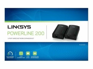 NEW SEALED! Linksys Cisco Powerline 400 Bridge - PELK400 HomePlug AV (HPAV)  