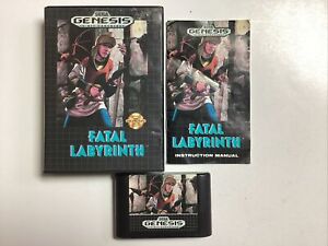 Fatal Labyrinth- Sega Genesis Complete TESTED CIB