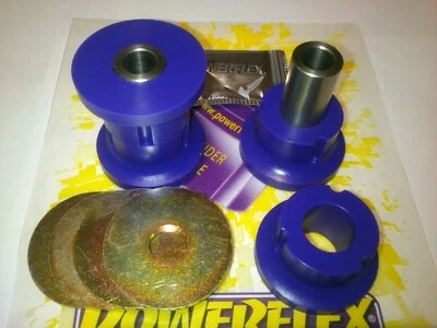 2 Pu Buchsen Lager Hinterachse VW Golf 1 Cabrio Jetta Scirocco Powerflex 85-220 - Bild 1 von 4