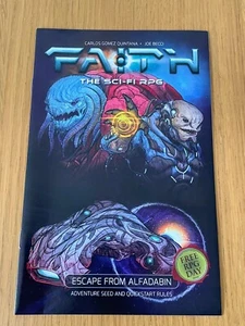 Faith: The Sci-Fi RPG | Escape from Alfadabin | Free RPG Day 2016 | New - Picture 1 of 6