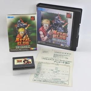 METAL SLUG 1st MISSION Neo Geo Pocket Color SNK 2050 np - Picture 1 of 11