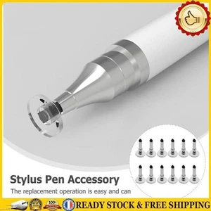 12 Pieces Stylus Replacement Tips Touch Screen Pen Nibs for Touch Screen Devices - Afbeelding 1 van 12