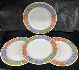 4 piatti vintage anni 90 Majesticware di Oneida Sakura Persia Sue Zipkin 10 5/8" - Foto 1 di 8