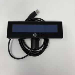 HP Hewlett Packard Engage Customer Pole Display 2x20 Ziffern USB schwarz - Bild 1 von 3