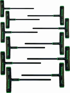 Eklind Tool 68691 Power-T Handle TORX star Key - 11pc set T6-T50 (6In shaft) - Picture 1 of 7