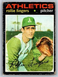 1971 Topps #384 Rollie Fingers - Picture 1 of 2
