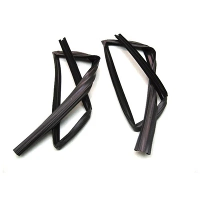 Canal de ventana de vidrio delantero, derecho y derecho para vehículos GM 1980-1992 Foto 1 de 4