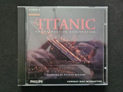 TITANIC AN INTERACTIVE EXPLORATION Philips CD-I CDI COMPLETE Very Good Condition - Image 1 of 4