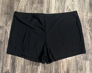 Pantalón Corto Nadador Niño Negro Sólido Mujer’s 20w - Imagen 1 de 7
