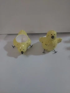 Gelbe Küken Keramik Eierhalter (2er Set) - Bild 1 von 6