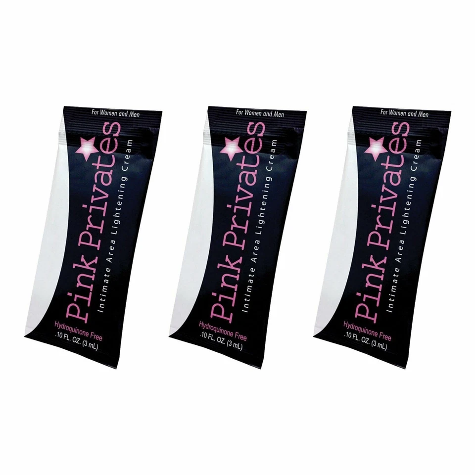 Body Action Pink Privates Intimate Skin Lightening Gel - 3ml Foil (3 Pack) - Image 1 of 1