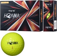HONMA golf ball TW-X ball 2021 model Yellow 3 dozen set (36 pieces)