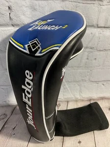 Tour Edge Hot Launch 2 Driver Golfschläger Headcover passt 460cc - schwarz/blau - Bild 1 von 7