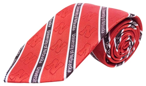 NCAA University Of Nebraska Cornhuskers Silk Necktie Cover