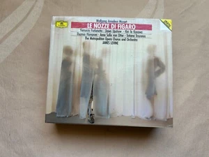 3CD Compact Disc Classical Mozart Le Nozze Di Figaro James Levine 1991 Deutsche - Picture 1 of 6