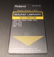 ROLAND R8 Cartridge SN-R8-09 Card “Powerdrums USA”