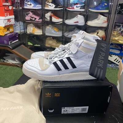 Size 13.5  - adidas Forum Mid x Ivy Park White Mesa 2020 - Image 1 of 4