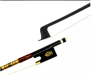4/4 Violin Bow Carbon Fiber Stick Straight Pernambuco Performance Master Level - Picture 1 of 5