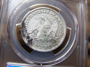 1857 Liberty Seated Half Dollar 50C VF Details PCGS - Picture 1 of 8
