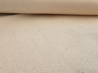 Segeltuch 300 cm breit 26,20 €/m naturfarben  Baumwolle Panamagewebe Nessel - Bild 1 von 2