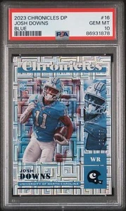 2023 Panini Chronicles Draft Picks Josh Downs #16 PSA 10 - Picture 1 of 2