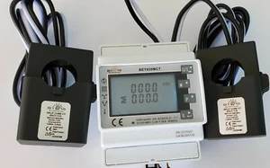 Smart energy meter KWH Volts Amps / Power full analyzer Modbus 2 CTs included - Picture 1 of 12